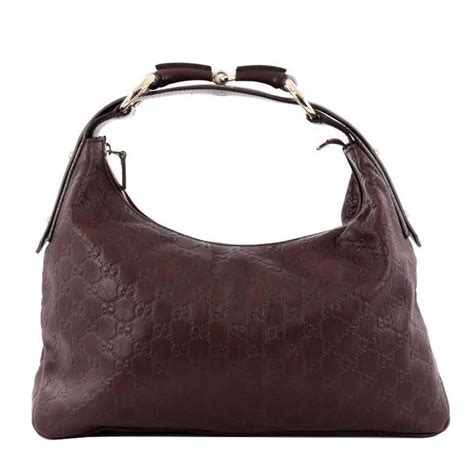 gucci horsebit hobo medium|gucci guccissima hobo bag.